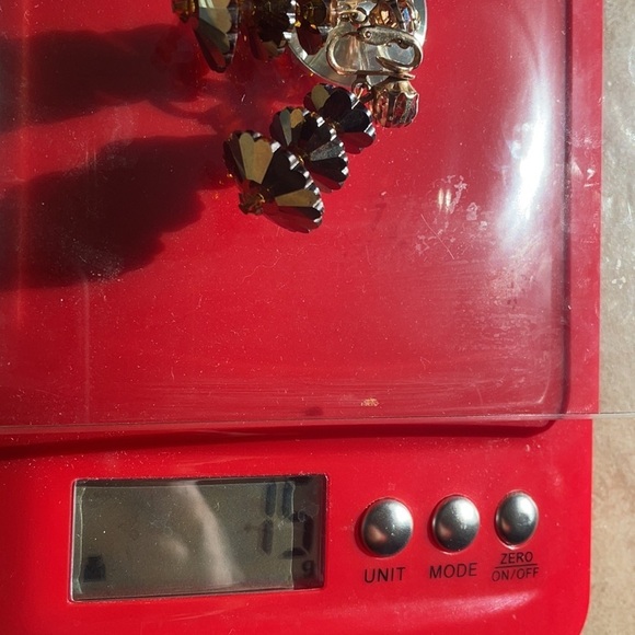 Flying Saucers AB Crystals Glass Disc Earrings - Picture 6 of 16